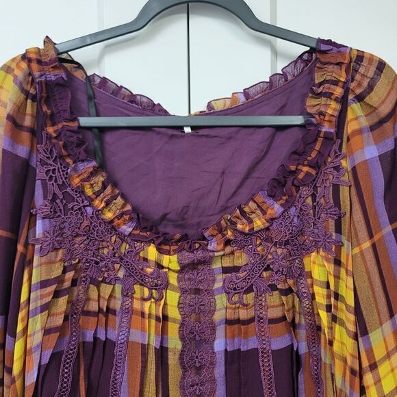 Free People Faye Frock Mini Dress, xsmall - Picture 8 of 10